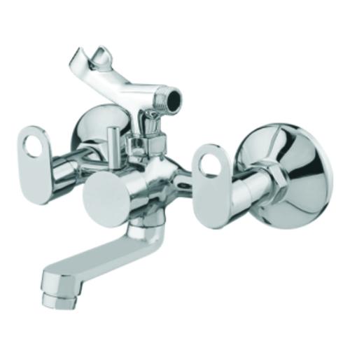 Wall Mixer Telephonic with Hand Shower  Arrangement only with Crutch Chrome